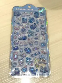 ボンボンドロップシール　ちゅるきら