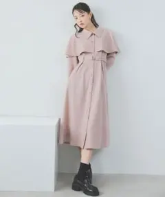 REDYAZEL ケープ付き ワンピース