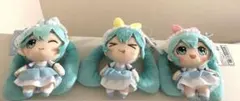 ゲオ限定 初音ミク Rody ぬいぐるみマスコット 3種セット　新品タグ付