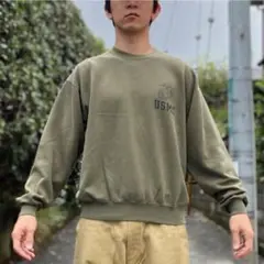 90s USMC 軍もの トレーナー ヴィンテージ スウェット usarmy
