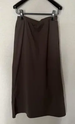 【新品】ユニクロ ウルトラストレッチ エアリズム ロングスカート Lサイズ