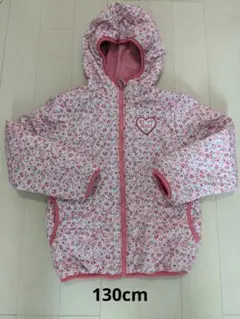 花柄 ジャンパー 130cm ピンク