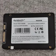 ②新品同様 使用時間 1時間Goldenfir製 960GB SATA SSD