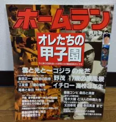 ホームラン 1995年8月号 オレたちの甲子園 日本スポーツ出版社
