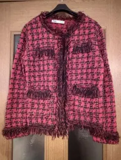 zara ノーカラージャケット