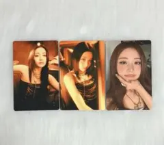 LE SSERAFIM ソウルコン トレカ ミニフォトカード ユンジン 3枚