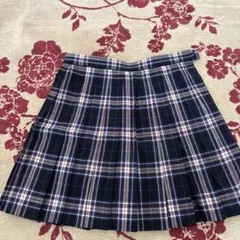 美品arCONOMi チェック柄 プリーツスカート 160/68A 夏用