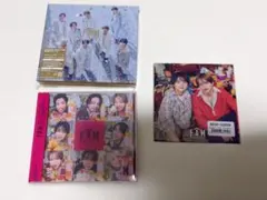 timelesz FAM ユニバ版、通常盤、ペアカード、キーホルダー