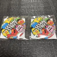 セサミストリート ピンバッジ 2個セット