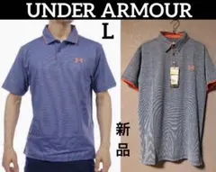 アンダー アーマー メンズ UA ヒートギア ゴルフ ポロシャツ (L) 新品