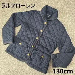 《美品》ラルフローレン　キルティング　ジャケット　コート　ダウン　130cm