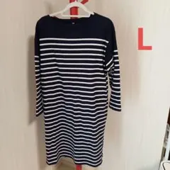 ユニクロUNIQLO　ボーダーワンピース