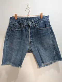 Levi's 　66前期　カットオフ　70s ボタン裏6