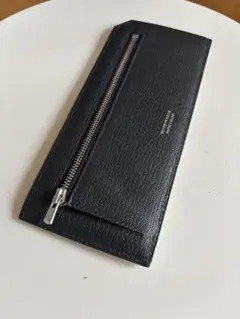 Furbo Milano 長財布 薄型 L字ファスナー レザー 黒 メンズ