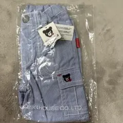 新品　DOUBLE.B ストライプパンツ 80