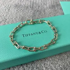 ティファニー ハードウェア スモール リンク シルバー ブレスレット