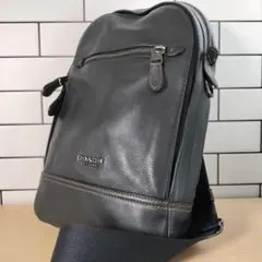 【美品】コーチ グラハム ボディバッグ レザー ブラック 斜め掛け F37598 2026年最新】f37598の人気アイテム - メルカリ