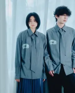 宮川大聖 Etrarium "Hana" Bowtie Shirt