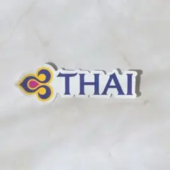 防水　ステッカー　シール　航空会社　飛行機　タイ　タイ航空　タイ国際航空