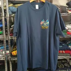 USA古着 US NAVY ミリタリープリントＴシャツ
