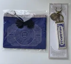 ミラン・ケストレル 中華絵巻 小物入れ 刺繍タグチャーム