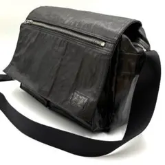 美品 PORTER × SAC'S BAR ショルダーバッグ メッセンジャー 黒 - メルカリ