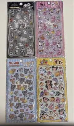 全て国内正規品　プチドロップステッカー４枚セット
