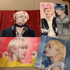 まとめ売り キムテヒョン テテ バンタン BTS スローガン V