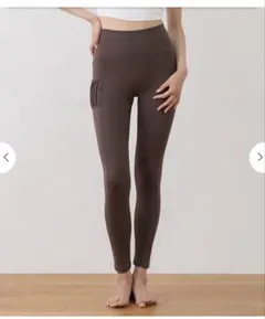 【4/30までお値下】 【SUKALA】フラワーレースレギンス ブラウン M