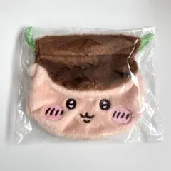 ちいかわ　おかお巾着　くりまんじゅう