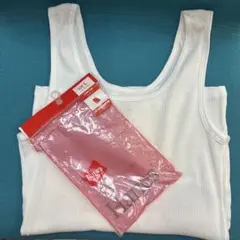 【訳あり】新品未使用　Hanes タンクトップ Ｌサイズのサムネイル