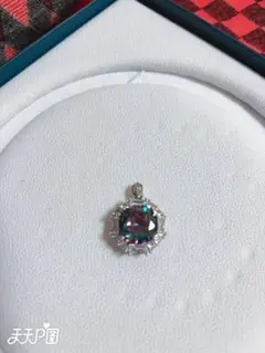 多色宝石 シルバー925 ペンダント