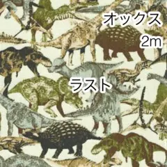 ラスト 2m ダイナソー 恐竜 グリーン オックス