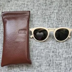 【美品】COEN サングラス ベージュ ケース付きのサムネイル