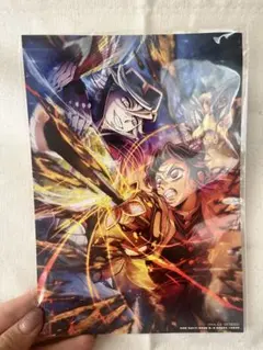 鬼滅の刃 来場者特典 イラストボード【新品・未開封】　童磨・胡蝶しのぶ