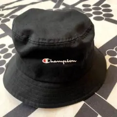 t*u様 【美品】チャンピオン キッズ バケットハット ブラック 54cm