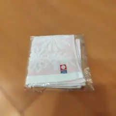 新品未開封　資生堂 今治ジャガード織ミニタオル ピンクのサムネイル