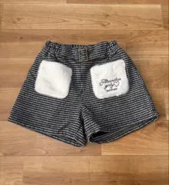 《ALGY》140cm アルジー 半ズボン フリースポケット付き 千鳥格子