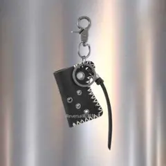 【牛革使用】y2k キーホルダー カラビナ K-POP ストラップ aespa
