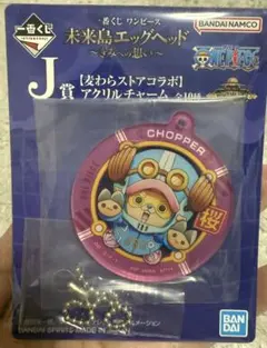 一番くじ ワンピース　未来島エッグヘッド　J賞　チョッパー、ナミセット