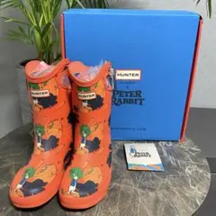 HUNTER レインブーツ　長靴　ピーターラビット　レア⭐︎限定品　UK11