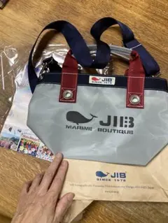 JIB トートバッグ ショルダーバッグ ヨッティングシリーズ　 　グレーのサムネイル