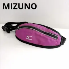 ミズノ　MIZUNO ウエストポーチ　ウエストバッグ　ランニング　ピンクのサムネイル