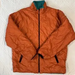 HamgTenハンテン　リバーシブルナイロンジャケット オレンジ/ターコイズ　L