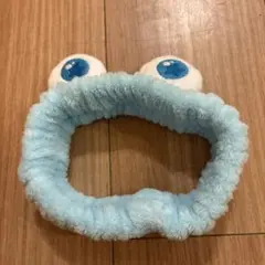 水色キャラクター風ヘアバンド