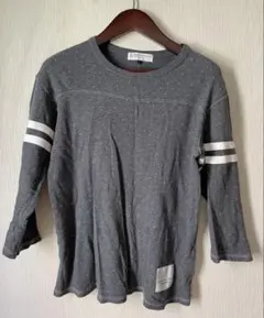 お*ち様 BEAUTY&YOUTH グレー 七分袖カットソー L