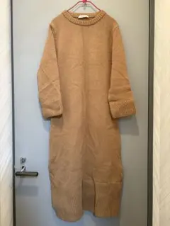 【中古美品】Demi-Luxe BEAMS ウールカシミア ニットワンピース