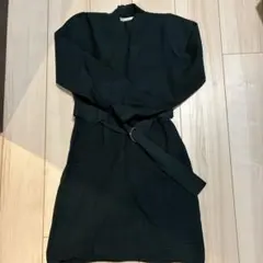 REDYAZEL ブラックひざ丈ワンピース