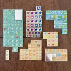 タイルシール 平成 当時物 くま うさぎ かえる 星 りんご