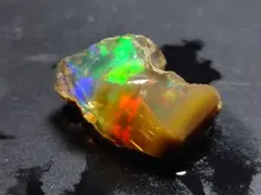 エチオピア ポリッシュ オパール 原石 透明 青 鉱物標本 ウェロ産